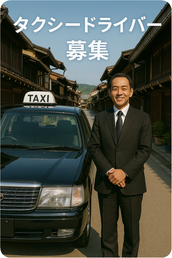 タクシードライバー募集